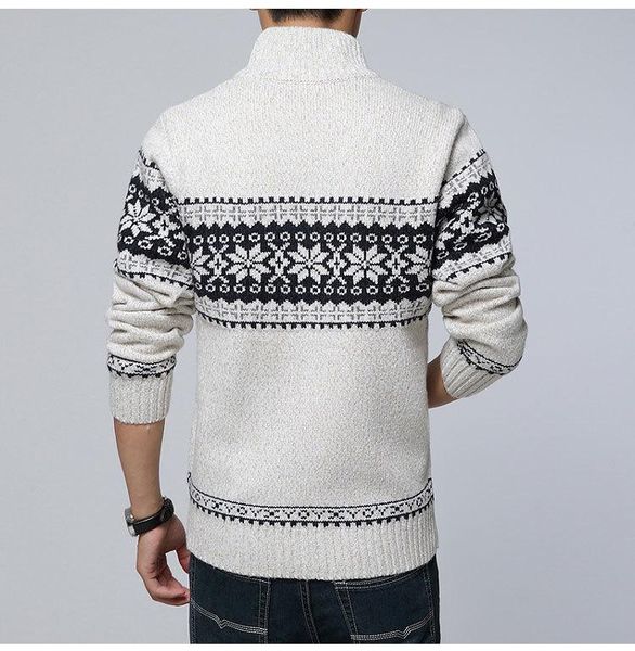 men's sweaters nuevo otoño e invierno de los hombres suéter lana mandarin collar color sólido, White;black
men's sweaters nuevo otoño e invierno de los hombres suéter lana mandarin collar color sólido, White;black