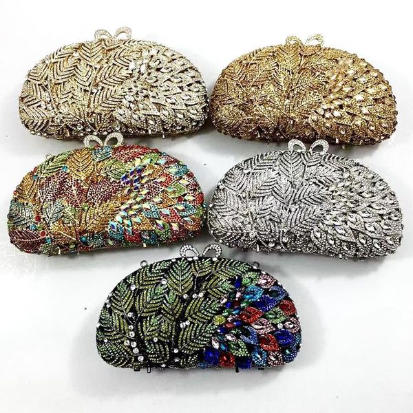 colors silver/gold white women clutches bags fashion diamond crystal shoulder handbags luxury female mini party prom evening
colors silver/gold white women clutches bags fashion diamond crystal shoulder handbags luxury female mini party prom evening