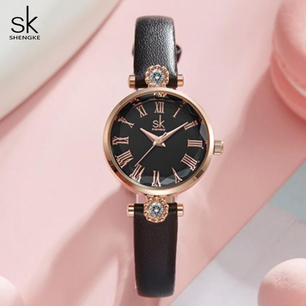 wristwatches shengke luxury women's quartz watches leather buckle belt crystal design dial roman alphabet waterproof ladies wristwatch, Slivery;brown
wristwatches shengke luxury women's quartz watches leather buckle belt crystal design dial roman alphabet waterproof ladies wristwatch, Slivery;brown