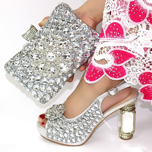 dress shoes beautiful silver women pumps match handbag with big crystal decoration african and bag set cr170,heel 11.5cm, Black
dress shoes beautiful silver women pumps match handbag with big crystal decoration african and bag set cr170,heel 11.5cm, Black