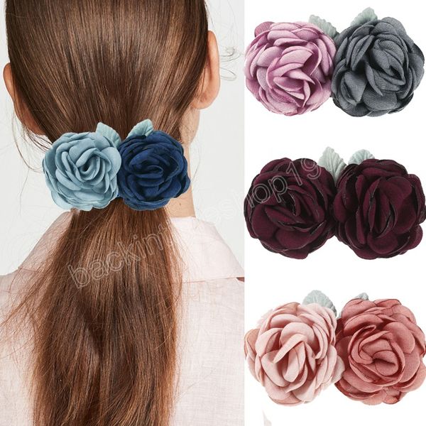 9cm double rose spring clip hairpins ladies women elegant headwear barrettes for girls ponytail cute fashion hair accessories, Slivery;white
9cm double rose spring clip hairpins ladies women elegant headwear barrettes for girls ponytail cute fashion hair accessories, Slivery;white