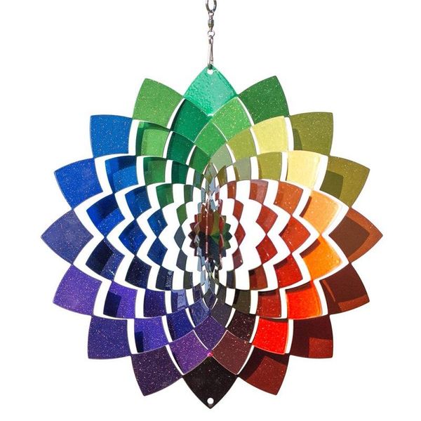 decorative objects & figurines home rainbow wind chime ornaments 3d stainless steel color metal rotating wall hanging outdoor arden decors
decorative objects & figurines home rainbow wind chime ornaments 3d stainless steel color metal rotating wall hanging outdoor arden decors