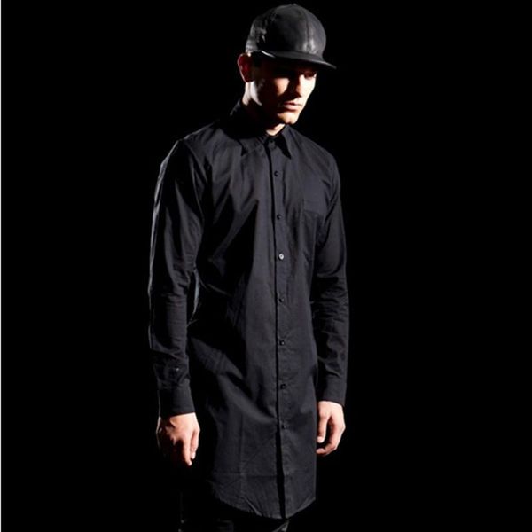 men's casual shirts 2021 spring and summer leisure european american show long personalized dark harbor style shirt, White;black
men's casual shirts 2021 spring and summer leisure european american show long personalized dark harbor style shirt, White;black