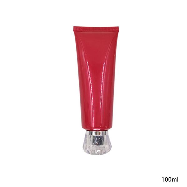 storage bottles & jars empty 100ml red soft cosmetic tube with acrylic diamonds lid
storage bottles & jars empty 100ml red soft cosmetic tube with acrylic diamonds lid