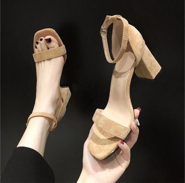 sandals 2021 fashion summer thick heel women high mid-heel buckle party dress open toe pumps ladies ankle strap shoes, Black
sandals 2021 fashion summer thick heel women high mid-heel buckle party dress open toe pumps ladies ankle strap shoes, Black