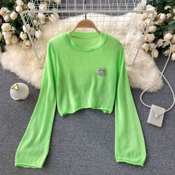 women's sweaters singiny autumn fashion korean knit casual nightgown loose sleeve long mesh chic streetwear retro stripe short pullove, White;black
women's sweaters singiny autumn fashion korean knit casual nightgown loose sleeve long mesh chic streetwear retro stripe short pullove, White;black