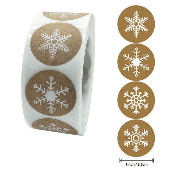gift wrap 500 pieces kraft stickers christmas decoration snowflake sticker for package stationery festival happy decorations
gift wrap 500 pieces kraft stickers christmas decoration snowflake sticker for package stationery festival happy decorations