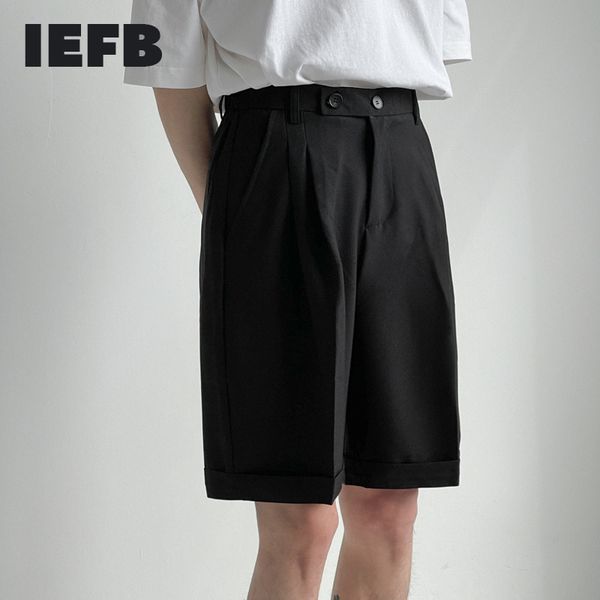 iefb casual shorts men's summer men's clothing korean fashion handsome loose straight wide leg knee length pants black 9y6948 2105, White;black
iefb casual shorts men's summer men's clothing korean fashion handsome loose straight wide leg knee length pants black 9y6948 2105, White;black