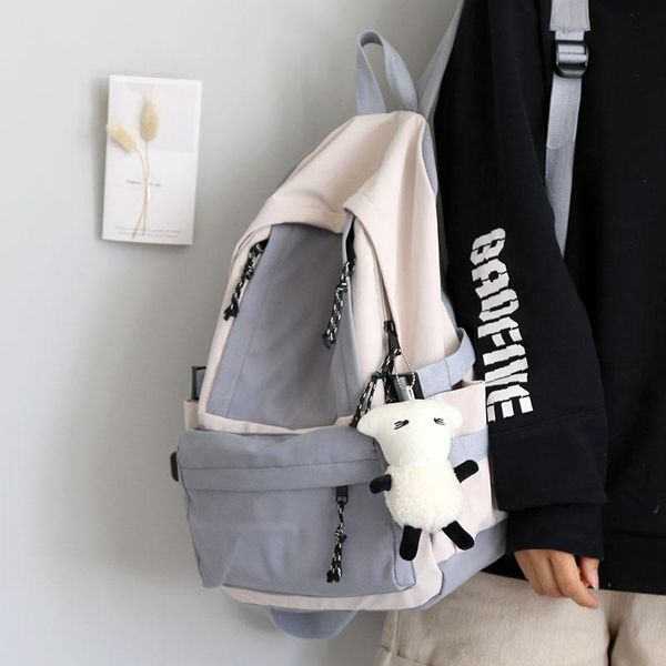 backpack women's fashion female nylon schoolbag bag for teenagers girls 2021 travel muti-pocket book bags mochila
backpack women's fashion female nylon schoolbag bag for teenagers girls 2021 travel muti-pocket book bags mochila