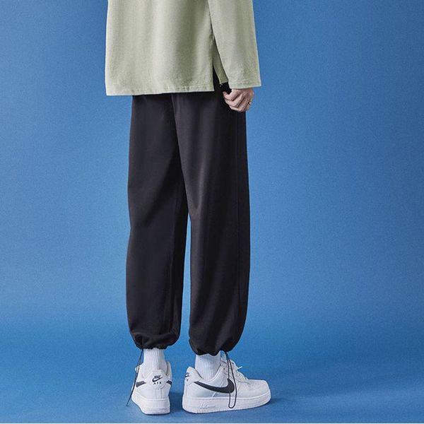 men's pants black solid color straight harem korean man loose ankle-length winter streetwear woman spring casual
men's pants black solid color straight harem korean man loose ankle-length winter streetwear woman spring casual