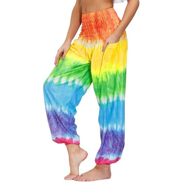 women's pants & capris 2021 sarouel women summer beach party harem tie dye rainbow bloomers oversized sweatpants boho trousers, Black;white
women's pants & capris 2021 sarouel women summer beach party harem tie dye rainbow bloomers oversized sweatpants boho trousers, Black;white