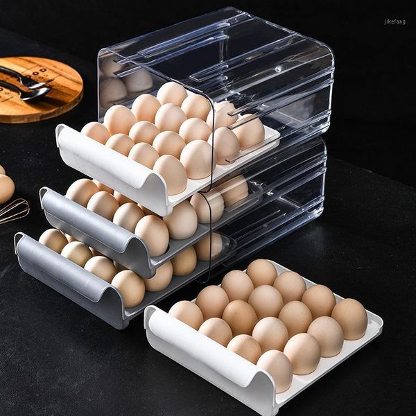 storage bottles & jars 32-compartment egg box double drawer type sorting carton kitchen refrigerator with tray
storage bottles & jars 32-compartment egg box double drawer type sorting carton kitchen refrigerator with tray