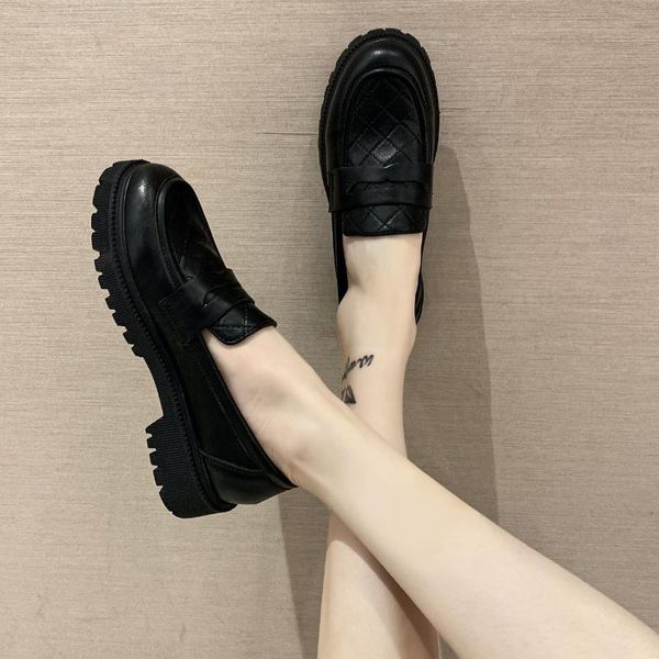 british small leather shoes women soft thick soled nude single spring vintage heels black white dress
british small leather shoes women soft thick soled nude single spring vintage heels black white dress