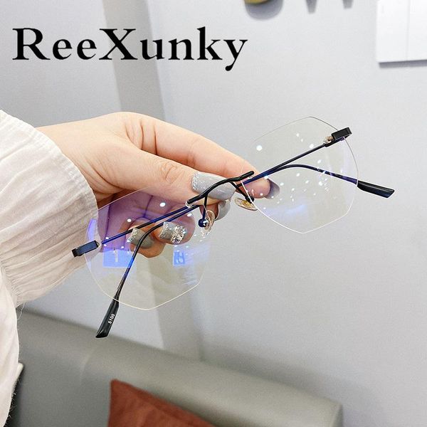 sunglasses vintage brand designer anti blue light glasses women fashion ins rimless gaming men ultralight eyestrain eyewear, White;black
sunglasses vintage brand designer anti blue light glasses women fashion ins rimless gaming men ultralight eyestrain eyewear, White;black