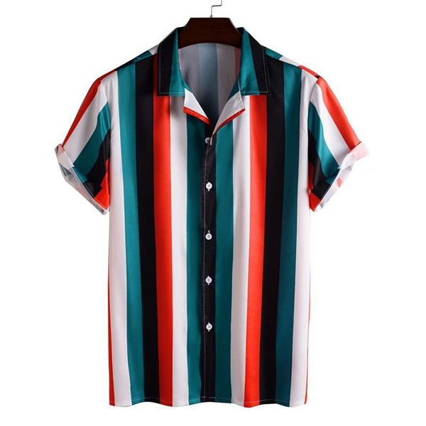 summer strip print mens shirt casual short sleeve hawaiian shirts stand collar cool thin men dress male clothing men's, White;black
summer strip print mens shirt casual short sleeve hawaiian shirts stand collar cool thin men dress male clothing men's, White;black