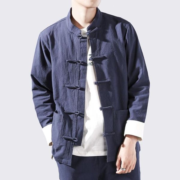 men's jackets chinese style plus size cotton linen hanfu casual buckle tang suit autumn men retro shirt coat clothing oversize 4xl/5xl, Black;brown
men's jackets chinese style plus size cotton linen hanfu casual buckle tang suit autumn men retro shirt coat clothing oversize 4xl/5xl, Black;brown