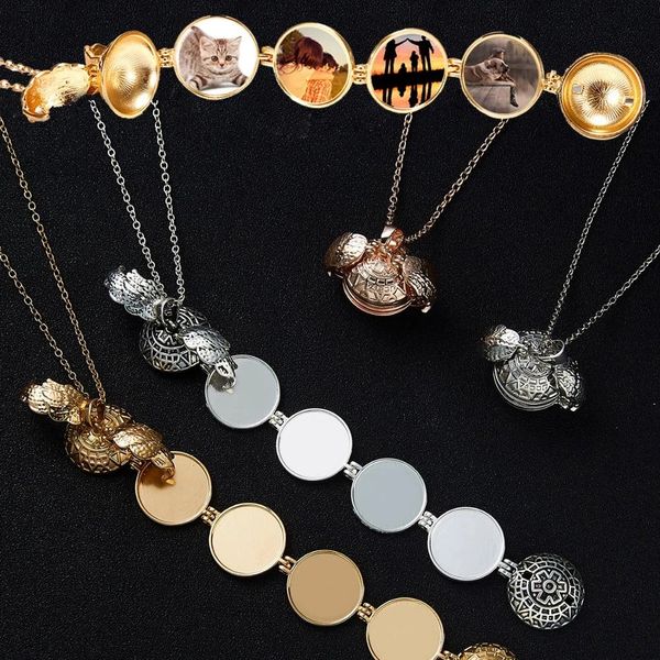 p frames can open locket necklaces 4 p pendant memory float locket necklace angel wing flash box necklace, Silver
p frames can open locket necklaces 4 p pendant memory float locket necklace angel wing flash box necklace, Silver