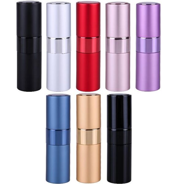 storage bottles & jars 15ml rotating perfume bottle for sub-bottling spray portable cylindrical atomizer travel accessorie
storage bottles & jars 15ml rotating perfume bottle for sub-bottling spray portable cylindrical atomizer travel accessorie