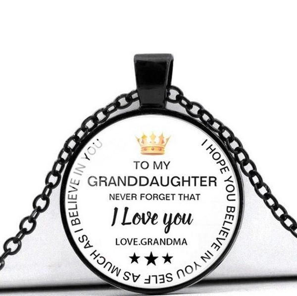 pendant necklaces fashion to my granddaughter ...love grandma time gemstone necklace handmade family gift christmas graduation, Silver
pendant necklaces fashion to my granddaughter ...love grandma time gemstone necklace handmade family gift christmas graduation, Silver