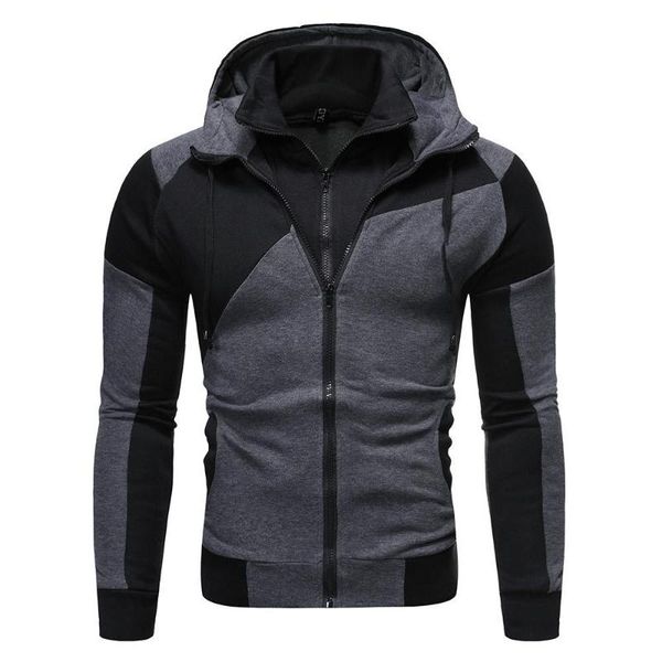 men's jackets autumn winter long-sleeve sports slim fit hooded zipper jacket male solid cotton thick warm hoodies coat men clothing, Black;brown
men's jackets autumn winter long-sleeve sports slim fit hooded zipper jacket male solid cotton thick warm hoodies coat men clothing, Black;brown