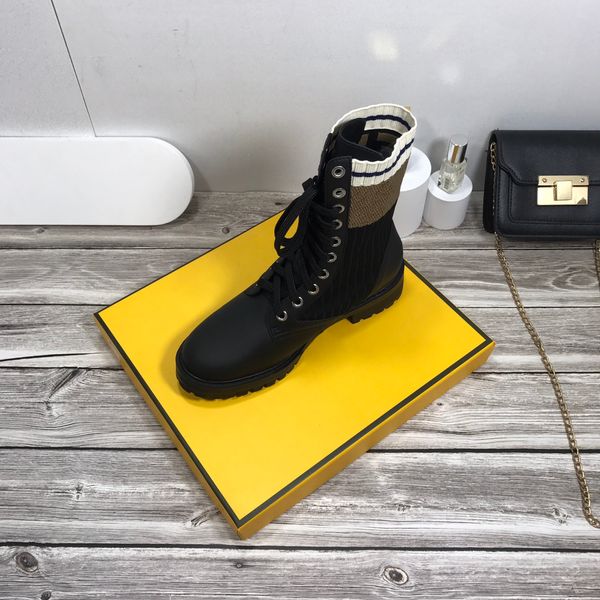 autumn and winter fashion ladies designer boots with stretch fabric motorcycle boot, Black
autumn and winter fashion ladies designer boots with stretch fabric motorcycle boot, Black