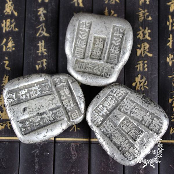 1pcs china antique collectibles silver barsilver ingot coins family decoration gifts metal handicraft randomly send
1pcs china antique collectibles silver barsilver ingot coins family decoration gifts metal handicraft randomly send