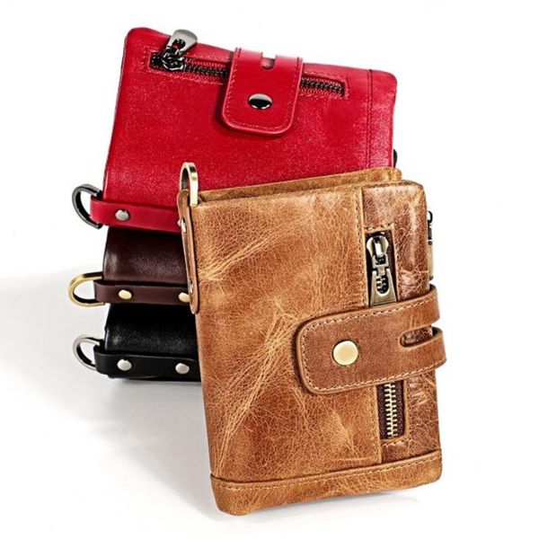 wallets bisi goro note compartment cpin pocket card holder business casual genuine leather small wallet men money case 12*9 cm, Red;black
wallets bisi goro note compartment cpin pocket card holder business casual genuine leather small wallet men money case 12*9 cm, Red;black