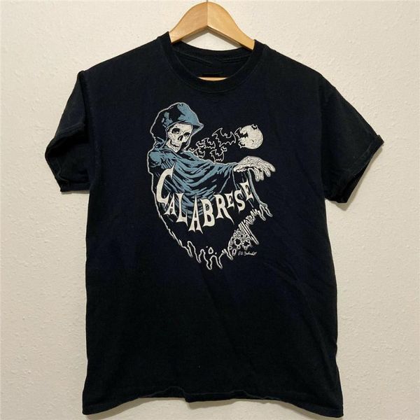 men's t-shirts calabrese band t-shirt medium black horror punk grim reaper skeleton oversized tee shirt, White;black
men's t-shirts calabrese band t-shirt medium black horror punk grim reaper skeleton oversized tee shirt, White;black