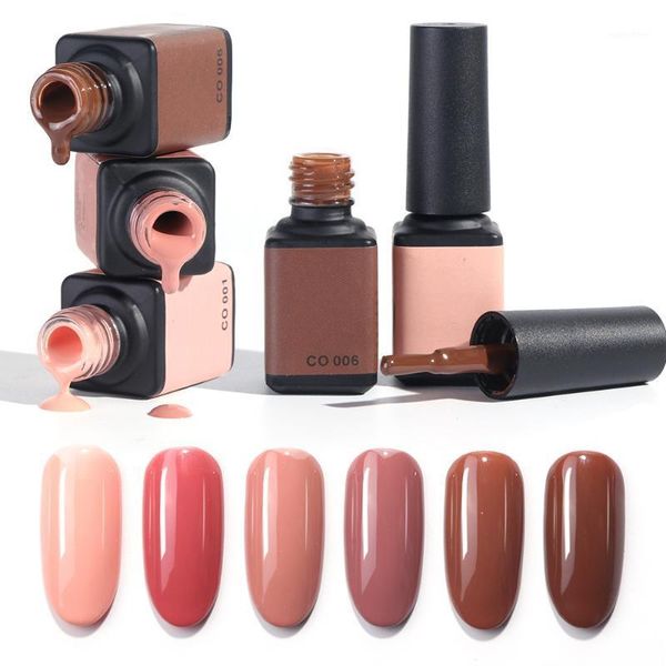1pc 6ml coffee series uv nail gel polish pure color semi permanent primer soak off varnish art lacquer decoration trco01-061, Red;pink
1pc 6ml coffee series uv nail gel polish pure color semi permanent primer soak off varnish art lacquer decoration trco01-061, Red;pink