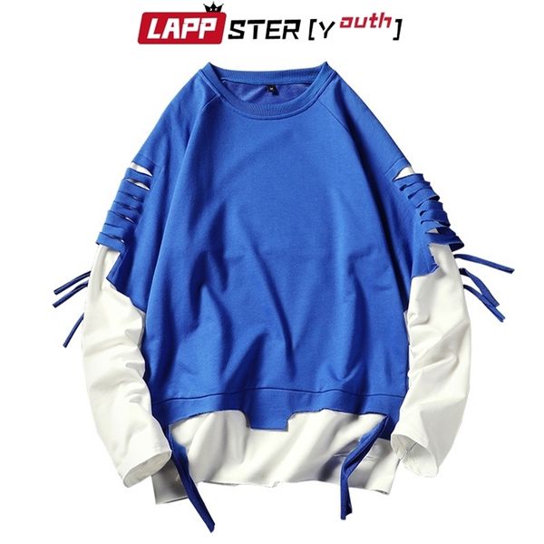 men japanese streetwear hoodies sweatshirts man blue hip hop designer ribbons korean plus size 210420, Black
men japanese streetwear hoodies sweatshirts man blue hip hop designer ribbons korean plus size 210420, Black