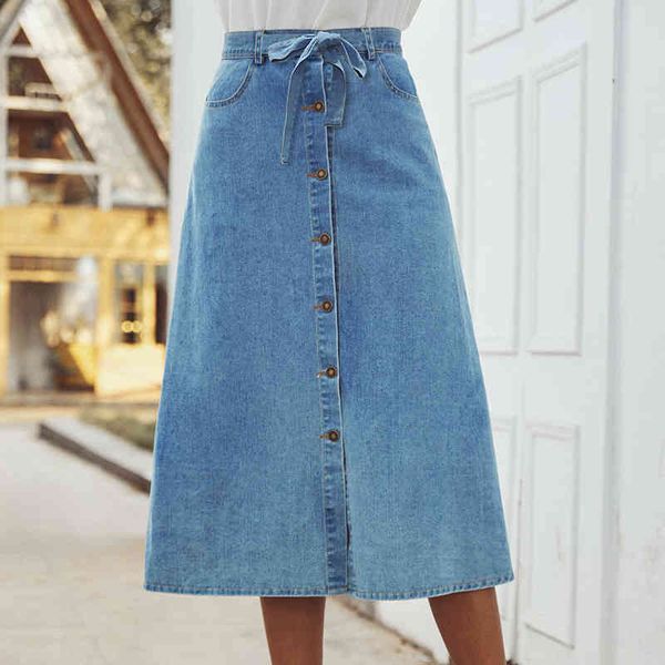 lucyever autumn empire denim skirts women elegant lace up straight blue skirt woman korean casual buttons skirt female 210521, Black
lucyever autumn empire denim skirts women elegant lace up straight blue skirt woman korean casual buttons skirt female 210521, Black