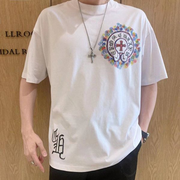 new 2021s kro spring ch sanskrit summer cross horseshoe h painted graffiti casual short sleeve t-shirt for men, White
new 2021s kro spring ch sanskrit summer cross horseshoe h painted graffiti casual short sleeve t-shirt for men, White
