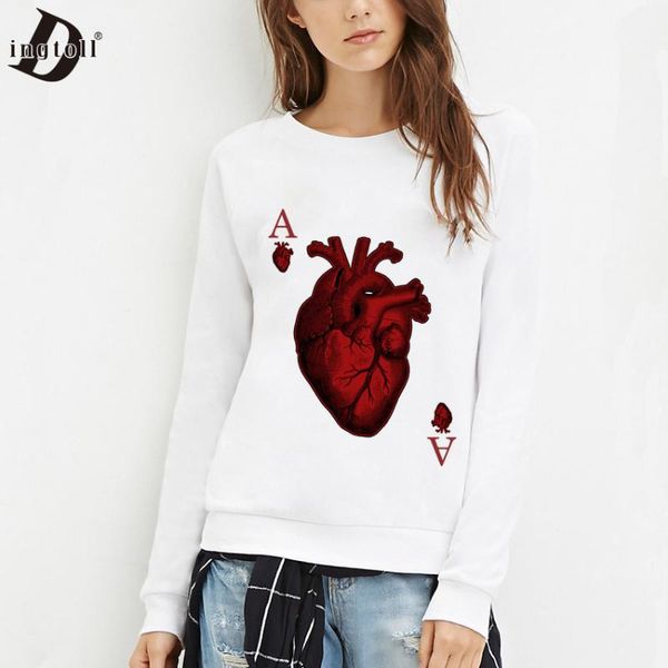 women's hoodies & sweatshirts dingtoll women harajuku heart printed funny white long sleeve plus s-xl wmh124, Black
women's hoodies & sweatshirts dingtoll women harajuku heart printed funny white long sleeve plus s-xl wmh124, Black