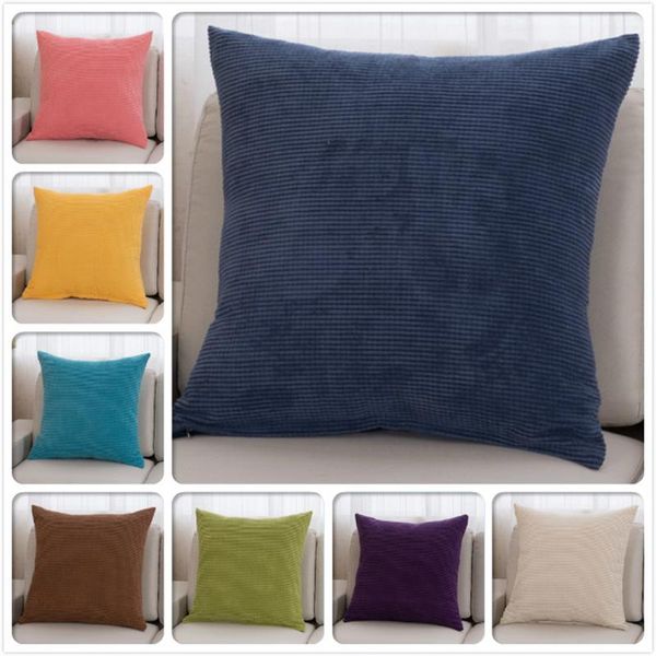corduroy pure color sofa seat cushion cover core 17x17inch 43*43cm car back office nap throw pillow case customize cushion/deco
corduroy pure color sofa seat cushion cover core 17x17inch 43*43cm car back office nap throw pillow case customize cushion/deco