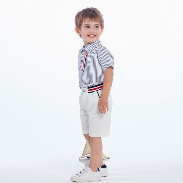 approved boys' striped pullover short sleeve elastic shorts two piece children's summer wear, Blue
approved boys' striped pullover short sleeve elastic shorts two piece children's summer wear, Blue