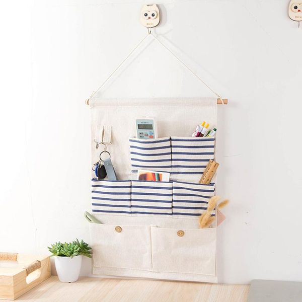 storage boxes & bins cotton linen pocket hanging bag with hooks door wall organizer for keys sundries multi-purpose
storage boxes & bins cotton linen pocket hanging bag with hooks door wall organizer for keys sundries multi-purpose