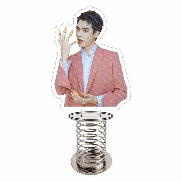 keychains shanheling honorary words wen kexing zhou zishu gongjun human shape acrylic stand deskdecoration, Silver
keychains shanheling honorary words wen kexing zhou zishu gongjun human shape acrylic stand deskdecoration, Silver