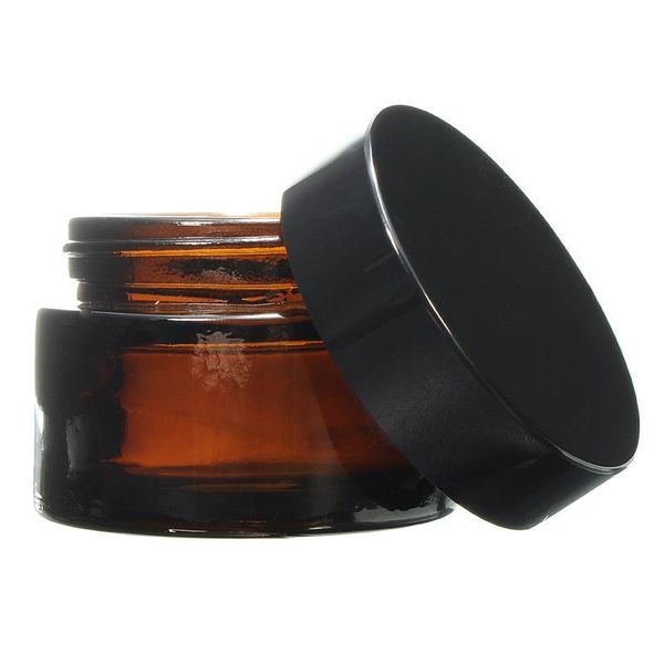 storage bottles & jars 1pcs 30ml cosmetic cream bottle amber glass refillable travel portable empty with black lid skin care tools
storage bottles & jars 1pcs 30ml cosmetic cream bottle amber glass refillable travel portable empty with black lid skin care tools