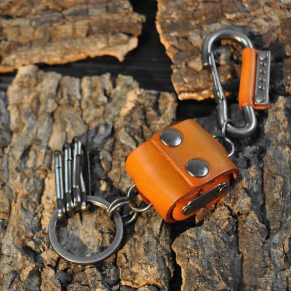 keychains creative handmade fashion retro key chain color block cowhide man car pendant chains for a man's gift, Silver
keychains creative handmade fashion retro key chain color block cowhide man car pendant chains for a man's gift, Silver