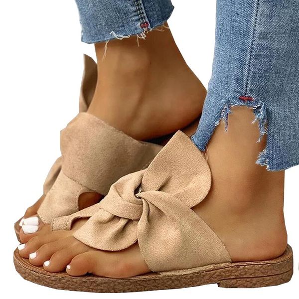 slippers stylish women's shoes flat bottoms bow summer flip flops all-match casual anti-slip beach home suede slides, Black
slippers stylish women's shoes flat bottoms bow summer flip flops all-match casual anti-slip beach home suede slides, Black