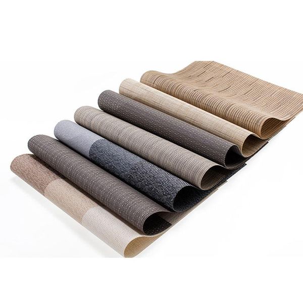 mats & pads 45*30cm fashion non-slip table mat pvc heat insulation braided rectangular placemat kitchen restaurant bowl plate pad --
mats & pads 45*30cm fashion non-slip table mat pvc heat insulation braided rectangular placemat kitchen restaurant bowl plate pad --