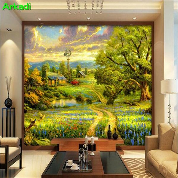 wallpapers american country landscape oil painting murals european 3d garden non-woven wallpaper living room bedroom restaurant background
wallpapers american country landscape oil painting murals european 3d garden non-woven wallpaper living room bedroom restaurant background