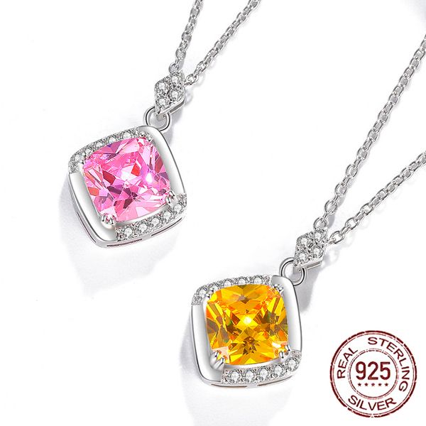 925 sterling silver woman pendants fashion jewelry 9mm pink/yellow crystal zircon hollow heart pendant necklace xdz059
925 sterling silver woman pendants fashion jewelry 9mm pink/yellow crystal zircon hollow heart pendant necklace xdz059