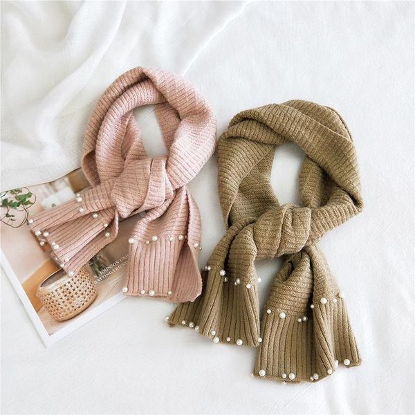 scarves women pearl knitted wool scarf winter soft warm thick solid color double-row pearls female shawls neck warmer long 2021, Blue;gray
scarves women pearl knitted wool scarf winter soft warm thick solid color double-row pearls female shawls neck warmer long 2021, Blue;gray