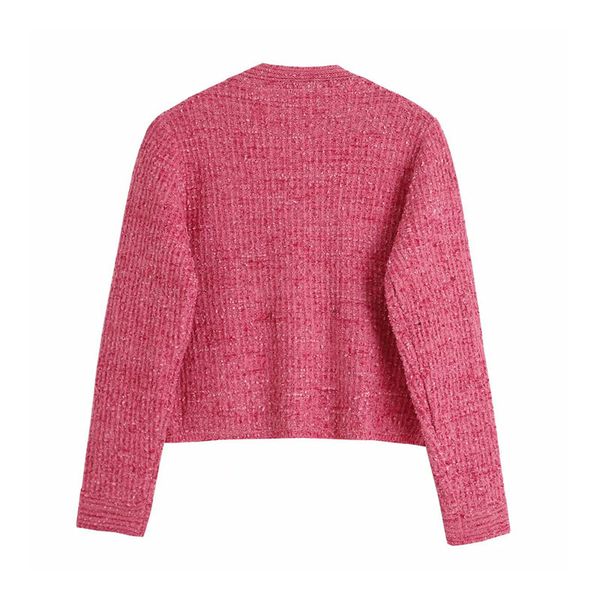 jackets round neck women's small fragrance style single breasted chic long sleeve jacket pink harajuku sweet female coat, Black;brown
jackets round neck women's small fragrance style single breasted chic long sleeve jacket pink harajuku sweet female coat, Black;brown