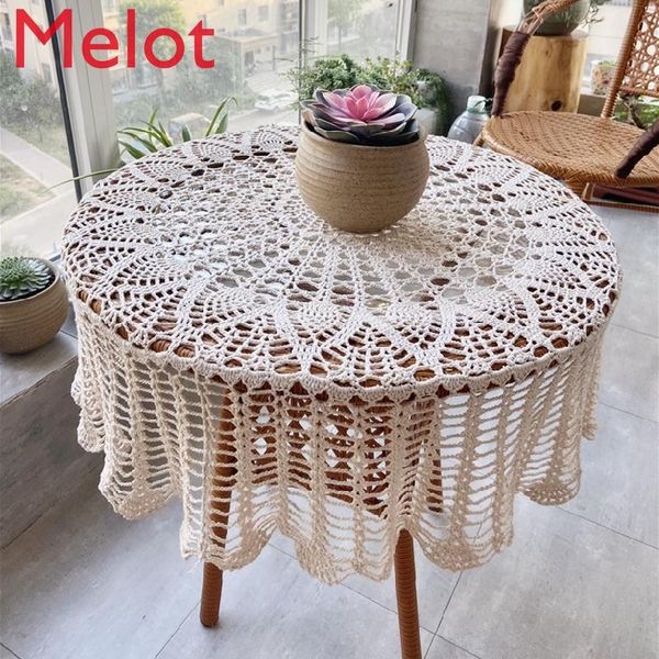 table cloth handmade crochet cotton lace placemat 70/80/90cm chic vintage diy crocheted tablecloth round cover
table cloth handmade crochet cotton lace placemat 70/80/90cm chic vintage diy crocheted tablecloth round cover