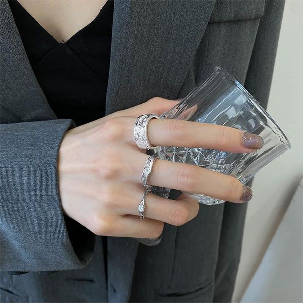 wedding rings myqis vintage black crystal chain finger ring for women girl 2021trend aesthatic metallic adjustable open jewelry, Slivery;golden
wedding rings myqis vintage black crystal chain finger ring for women girl 2021trend aesthatic metallic adjustable open jewelry, Slivery;golden