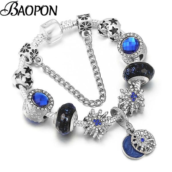 charm bracelets silver plated bracelet & bangle for women crystal star beads pandent brand diy jewelry 2021, Golden;silver
charm bracelets silver plated bracelet & bangle for women crystal star beads pandent brand diy jewelry 2021, Golden;silver