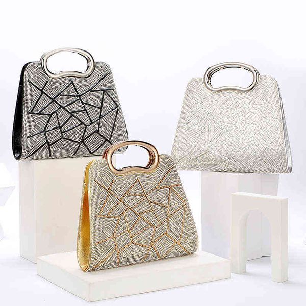 nxy evening bags bag for women golden silver glass rhinestone wedding party handbags crystal clutch 220210
nxy evening bags bag for women golden silver glass rhinestone wedding party handbags crystal clutch 220210