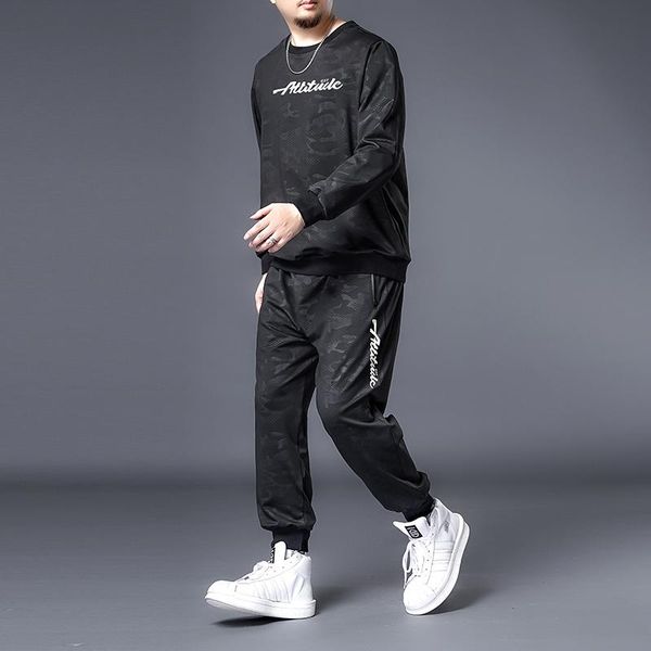 men's tracksuits plus size 7xl 6xl 5xl spring and autumn training suit large two-piece sports running clothes elastic tide, Gray
men's tracksuits plus size 7xl 6xl 5xl spring and autumn training suit large two-piece sports running clothes elastic tide, Gray